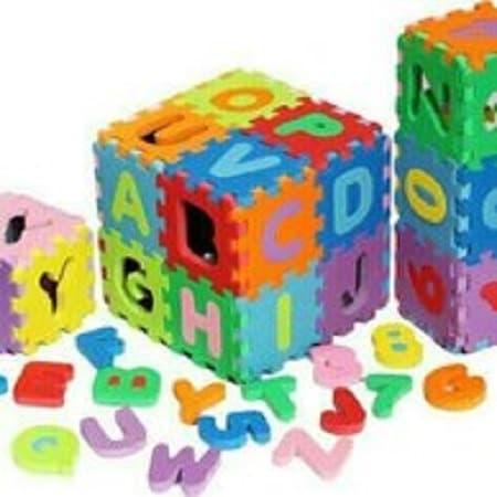 Gambar Evamat model Abjad / Matras / Alas Lantai / Puzzle - abjad polos dari Arcadia ols undefined Tokopedia