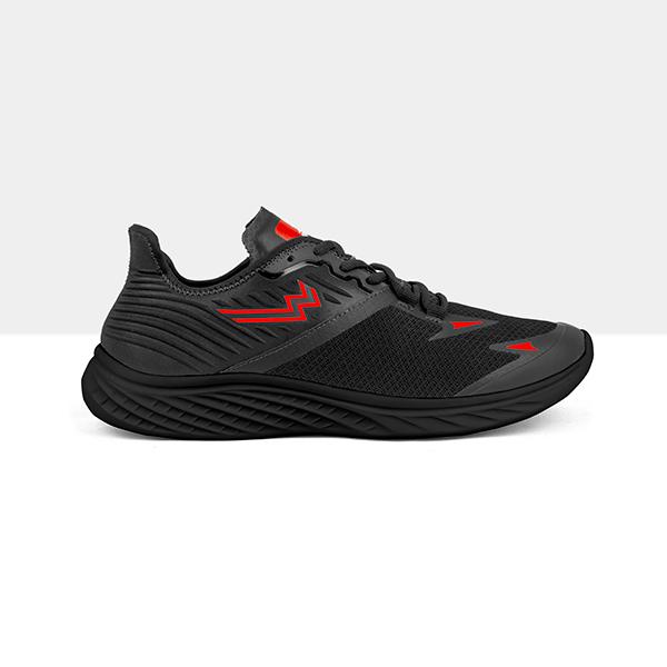 Gambar Athletica Official Shop - Flash Ghost Black Red | Sepatu Running - 42 dari Athletica undefined Tokopedia