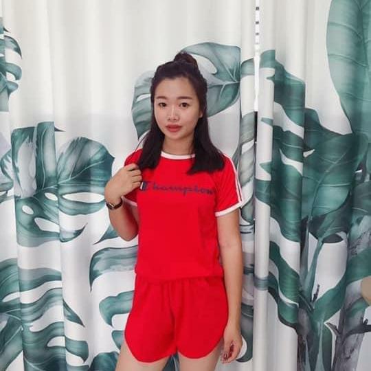 Gambar SETELAN WANITA BANGKOK - Merah dari Gxiang shop undefined Tokopedia