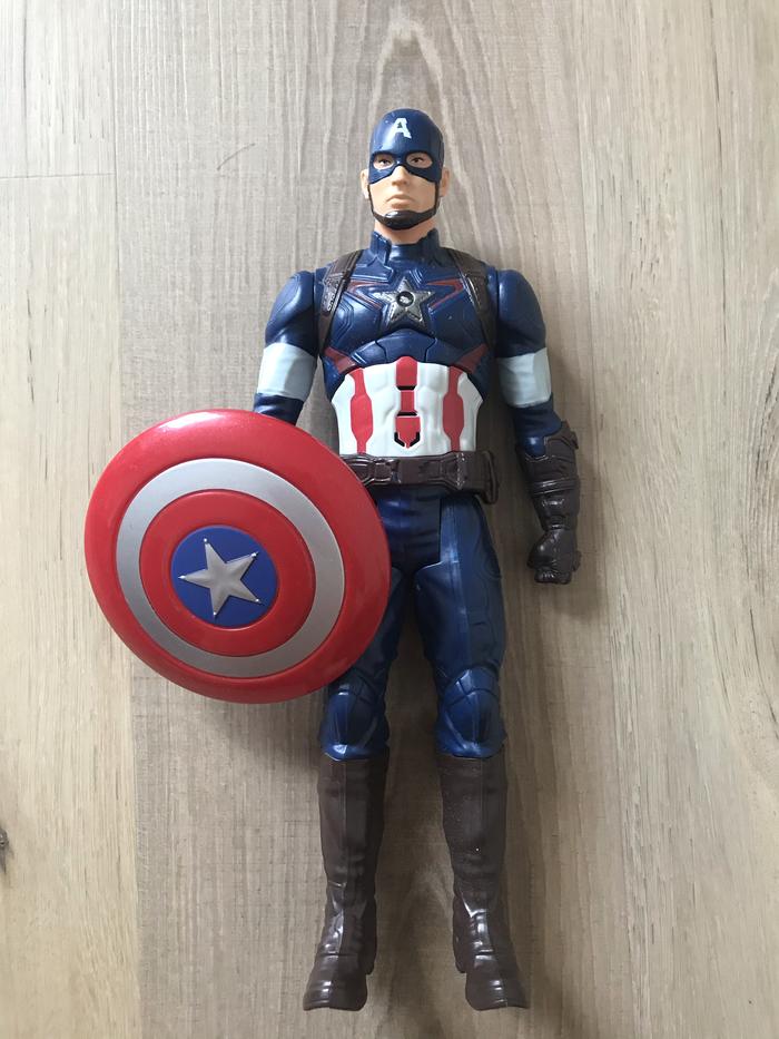 Gambar Captain america marvel action figure original dari Cosmedika undefined Tokopedia