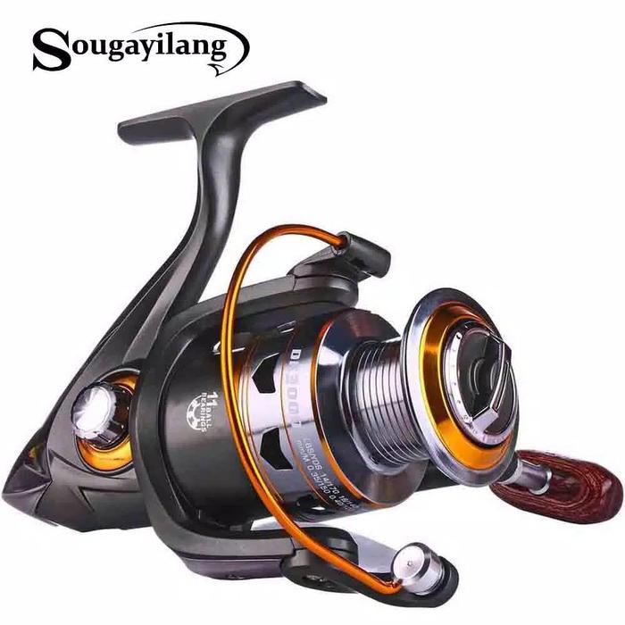 Gambar Reel Pancing Spinning Saugayilang Fishing Reel 11+1BB Japan Quality - DK 6000 dari BestFishing99 undefined Tokopedia