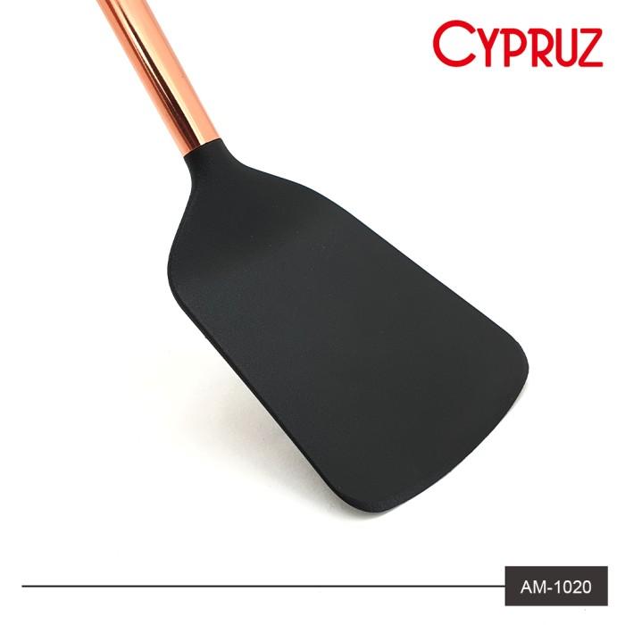 Gambar Spatula Sendok Makan Sendok Kuah Sutil Sodet Turner Capitan Rose Gold - Turner Kotak dari Homesupermart_NEW undefined Tokopedia