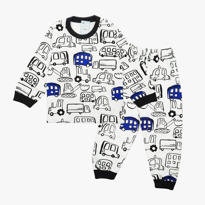 Gambar Wakakids Piyama Bayi Anak Baju Tidur Motif Bus Usia 6-12 Bulan 3204 - Abu-abu dari Wakakids undefined Tokopedia