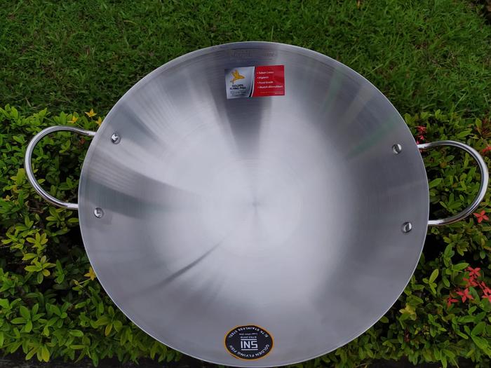 Gambar Golden Flying Fish Harden Wajan Kuali Stainless Anti Lengket TERMURAH - 36 cm dari Berjaya99 undefined Tokopedia