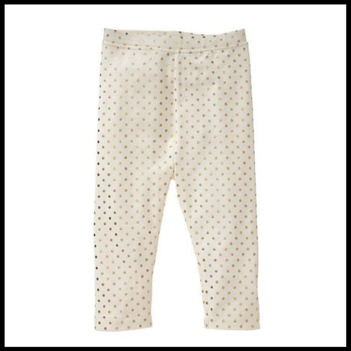 Jual old navy legging anak polos black 