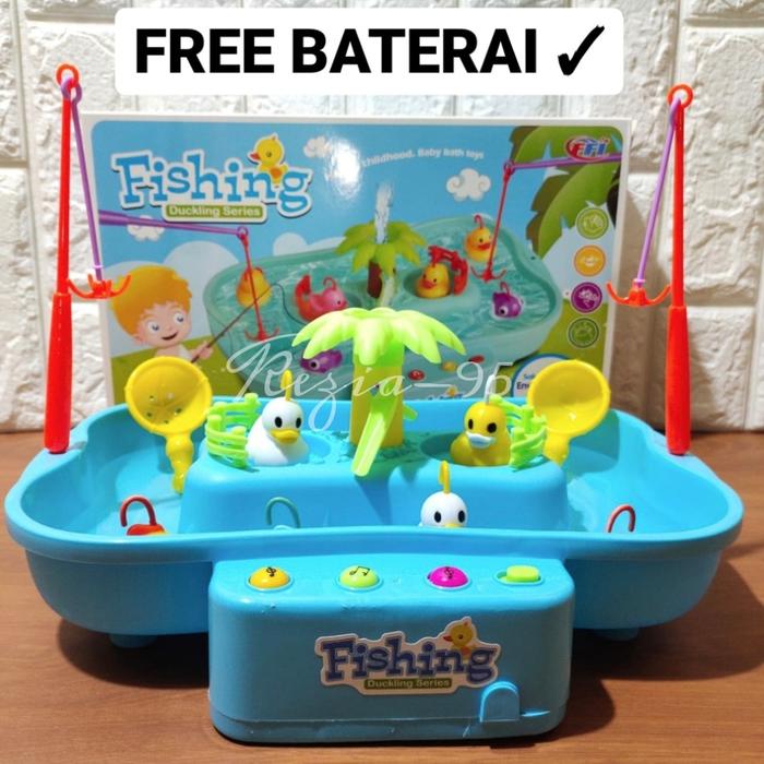 Gambar Mainan Pancingan Go Fishing ada Lampu dan Music dari KEZIA-95 undefined Tokopedia