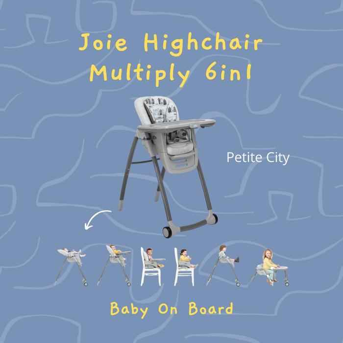 Joie highchair Multiply 6in1 Kursi Makan Bayi