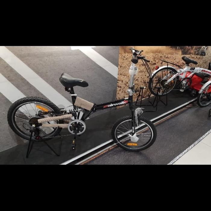 Jual Airwalk Expresso Suspension Sepeda Lipat folding 20 7-Speed