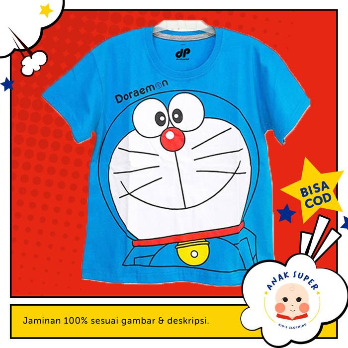 Gambar Baju/Kaos Anak Lengan Pendek Motif Doraemon 1 - 10 Tahun - 1-2 Tahun dari Anak Super undefined Tokopedia