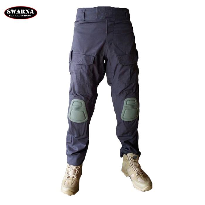 Gambar Celana Tactical - Combat Pants Kneepad - Smoke Grey, 30 dari Swarna Tactical Outdoor undefined Tokopedia