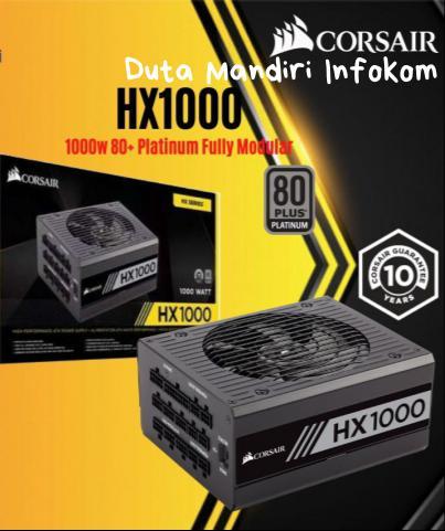 Power Supply Hx1000 V2 Corsair HX1000 80 Plus Platinum Fully