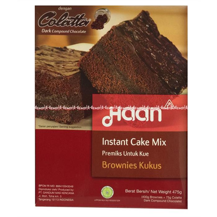 Jual Tepung Instant Brownies Kukus Haan Bubuk Tepung Brownis Kukus Jakarta Barat Dz World Tokopedia