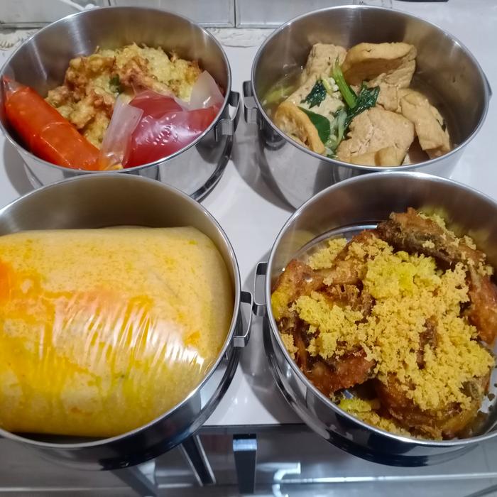 Jual Catering Rantangan Pack Dus 4 Menu Sayur Sesuai Jadwal Menu No Msg Jakarta Barat Sayur Sembako Ls Tokopedia