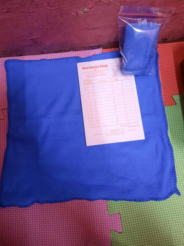 Gambar kain lap serat micro fiber serbaguna 30 x 30cm microfiber cloth dari Marsiaulia undefined Tokopedia
