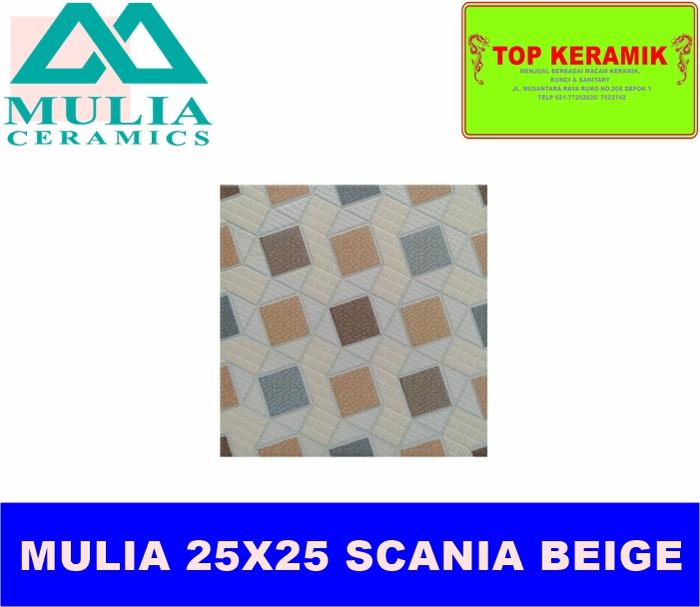 Gambar Keramik Lantai Kamar Mandi Mulia 25x25 Scania Beige Kw 1 dari Top Keramik Depok undefined Tokopedia