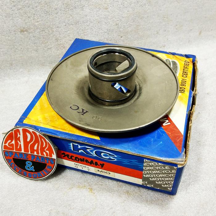 Gambar Puli Mio Fino soul karbu Atas Secondary Pully komplit seal dari 3E Part dan aksesoris undefined Tokopedia