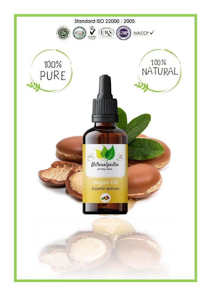 Gambar Pure Natural Argan Oil / Minyak Argan Morocco Murni Carrier Oil 30ml dari Naturalpedia Shop undefined Tokopedia