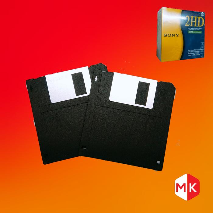 Gambar Disket Sony 2HD 1.44MB Floppy Disk - Hitam dari Moekomputer undefined Tokopedia