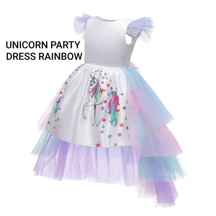 Jual MILANBERRY UNICORN PARTY DRESS 
