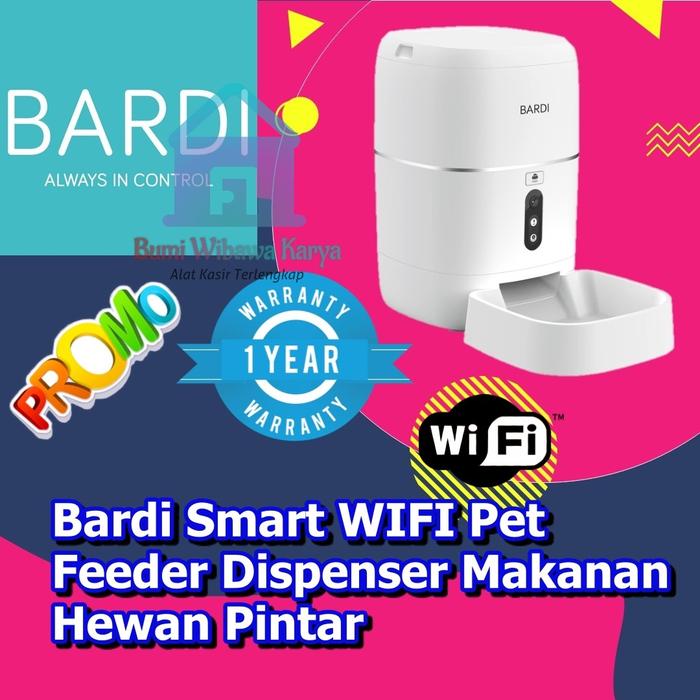 Gambar Dispenser Makanan Pintar Bardi Smart WIFI Pet Feeder (Dispenser Makana dari Bumi Wibawa Karya undefined Tokopedia