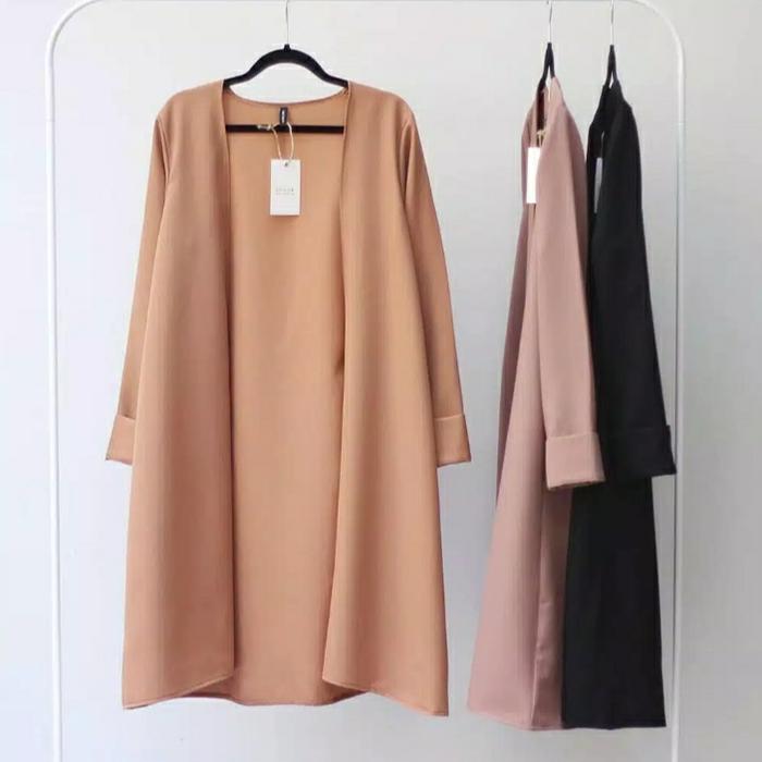 Gambar LONG CARDIGAN / CARDIGAN OUTER / Outer Fora Top - Milo dari Outerbaiksby undefined Tokopedia