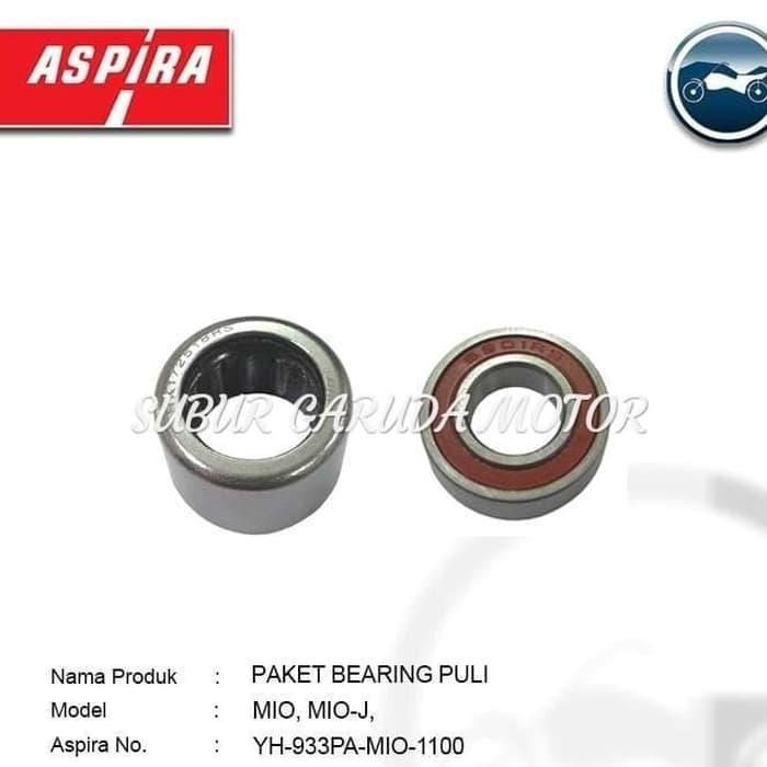 Gambar BEARING PULI MIO SPORTY SOUL GT J M3 Z PULLEY SET LAHER BAMBU 6901 - MIO LAMA MIO J dari suburgarudamotor undefined Tokopedia