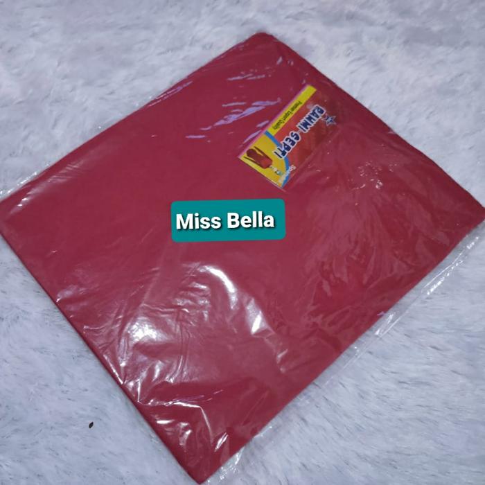 Gambar MANSET BAJU MUSLIM KAOS WANITA BAHAN SPANDEX All SIZE - Merah, all size dari SJAKARTA STORE undefined Tokopedia