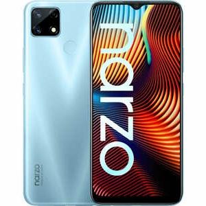 Gambar REALME NARZO 20 4/64 GARANSI RESMI - Biru Muda dari mitra phoneselindo undefined Tokopedia