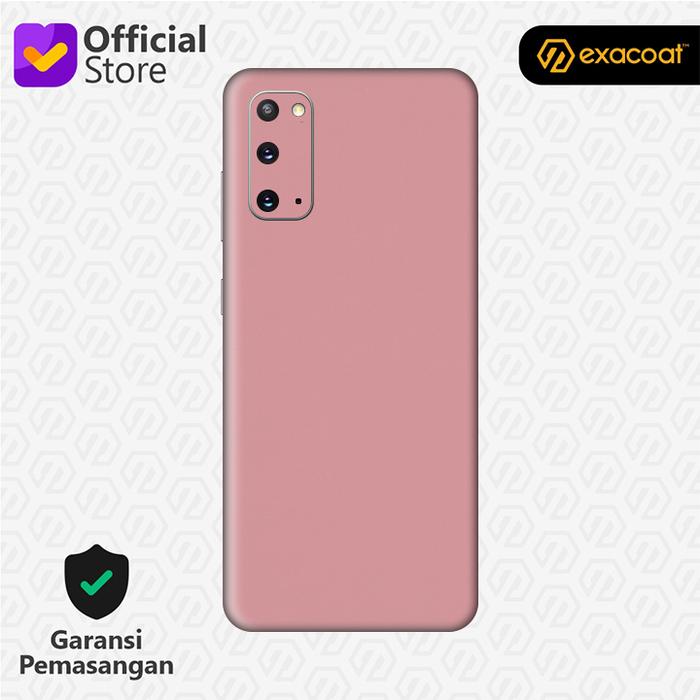 Gambar [EXACOAT] Galaxy S20 3M Skin / Garskin - Blush Pink - Model 360 Only dari Exacoat Kota Bekasi Tokopedia