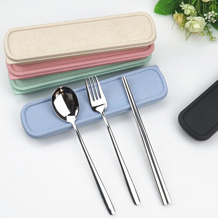 Gambar sendok set korea stainless steel sus 304 - krem dari wedding and gifts undefined Tokopedia