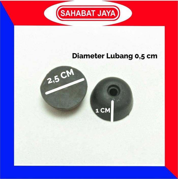 Gambar Alas Kaki Karet Tutup Bantalan Karet Kaki - No 7 SpeakerBox dari Sahabat Jaya Bangunan undefined Tokopedia