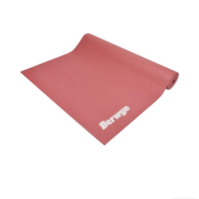 Gambar Matras Yoga Single Layer PVC Berwyn / Yoga Mat - Merah Muda dari Kranggang27 undefined Tokopedia