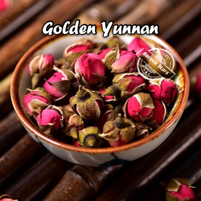 Gambar Tea Rose/ Dried / Tea Bunga Mawar kering - Yunnan 50g dari BORNEO STARS undefined Tokopedia