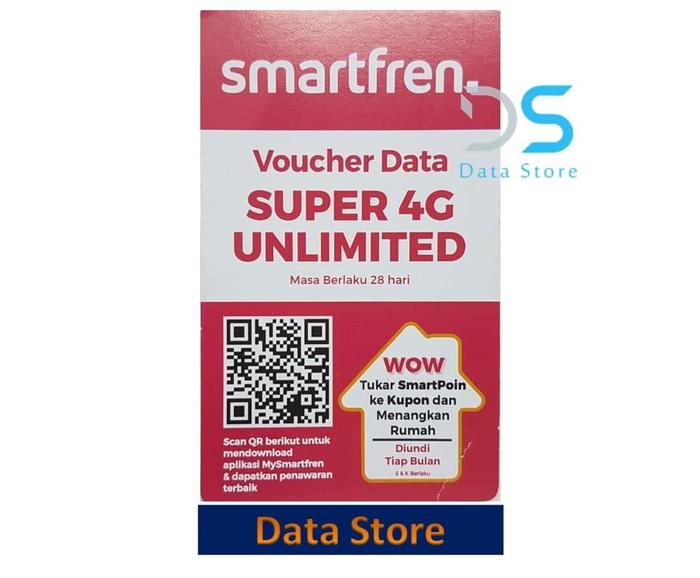 Gambar Voucher SmartFren Unlimited dari Data Store Express undefined Tokopedia
