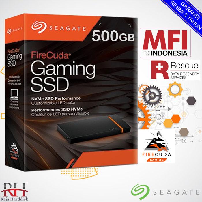 Promo Seagate FireCuda FaZe External Gaming SSD 500GB USB-C Cicil