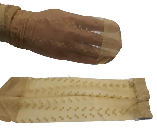 Gambar kaos kaki stocking transparant Mengna fashion per 2 pasang - coklat motif dari AGCollectionShop_NEW undefined Tokopedia