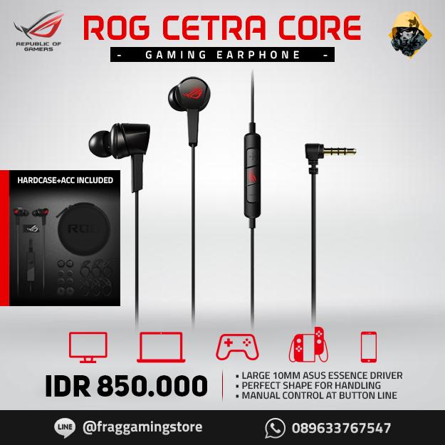 Jual Asus ROG Cetra Core 3.5mm in-ear 