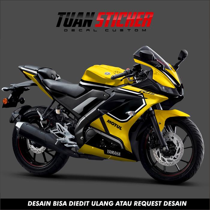 Gambar Decal R15 V3 Sticker R15 V3 Stiker R15 V3 Striping R15 V3 27 - GRADE B dari Sha labs undefined Tokopedia