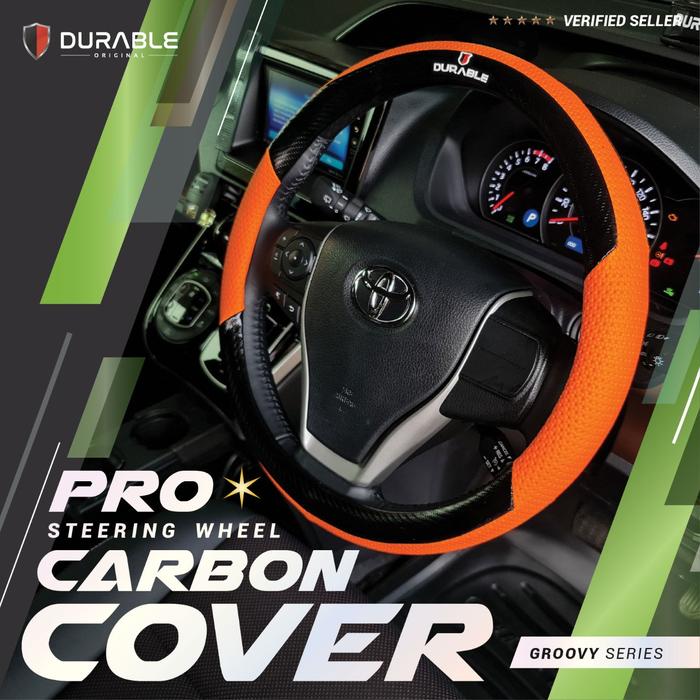 Gambar Mercy W221 W222 W414 Cover Stir Sarung Setir Carbon Durable Groovy - Orange dari Durable Indonesia undefined Tokopedia