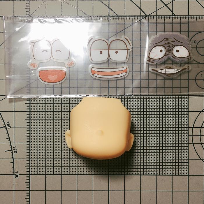 Gambar Nendoroid Split Part Faceplate 073 dari Gunpla.bdg undefined Tokopedia