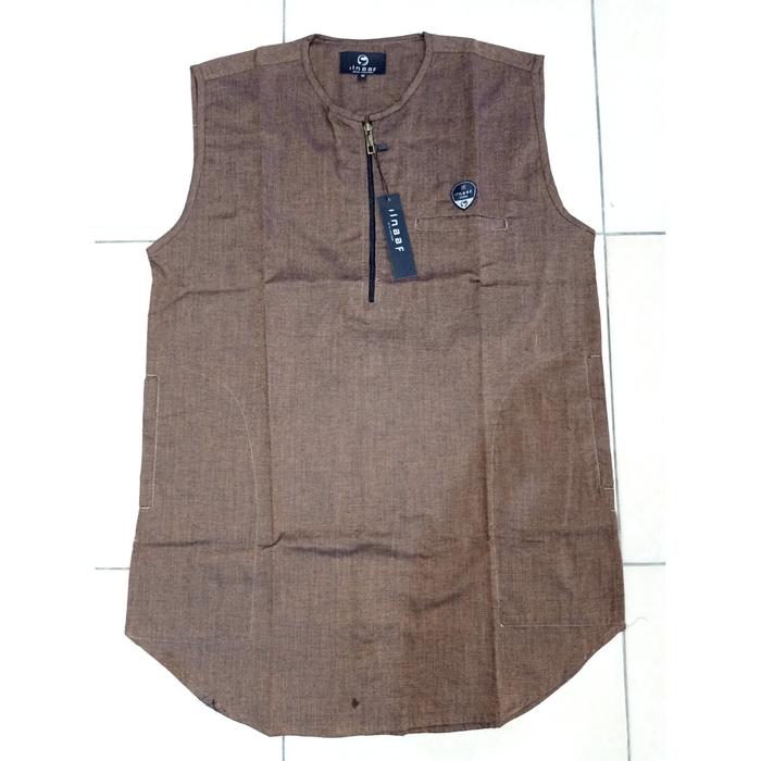 Gambar Rompi Sholat Ilnaaf - Coklat, XL dari Koko Ilnaaf_NEW undefined 4 Tokopedia