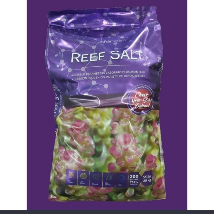 Jual Aquaforest Reef Salt 25 Kg Kota Bekasi Shanum Marine Tokopedia