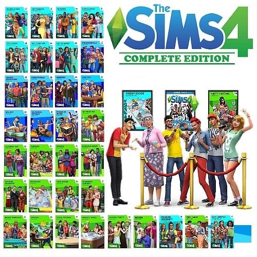 Gambar The Sims 4 Complete Edition Game PC dari Kirana Game Shop undefined Tokopedia