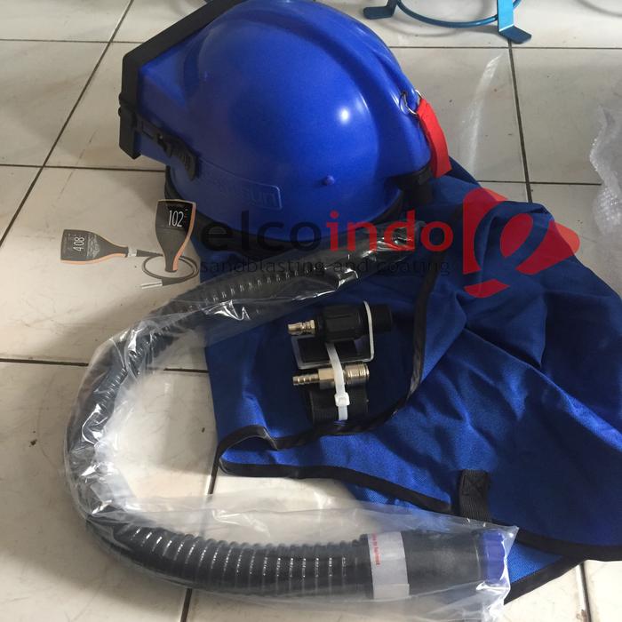 Gambar Sandblasting Blasting Helmet Blast mirip Sandblast Astro RPB Eastsun dari Elcometer undefined Tokopedia