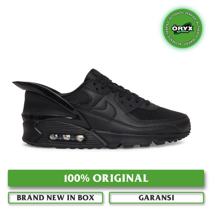 nike air max 90 flyease triple black