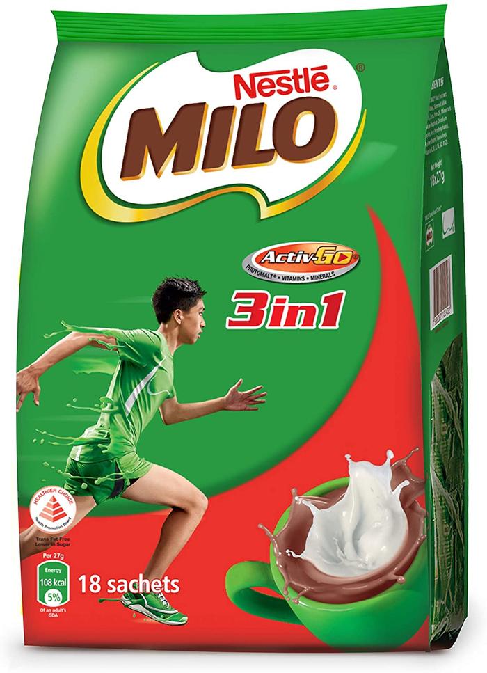 Gambar Milo Activ-Go 3 in 1 - 18s - 3 in 1 dari Hanna C-Mart undefined Tokopedia