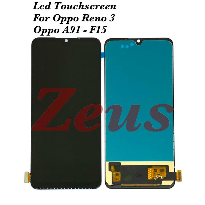 Gambar LCD TOUCHSCREEN OPPO RENO 3 CPH2043 - OPPO A91 CPH2120 - F15 CPH2001 - Hitam dari zeus shop 88 undefined 3 Tokopedia