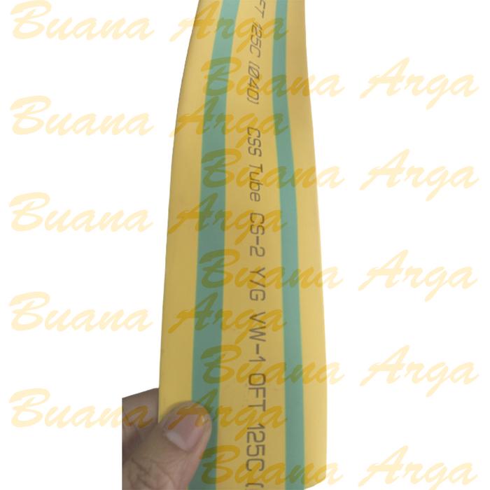 Gambar Heatshrink 1Kv Ø25mm Heat Shrink Yellow Green dan Clear @mtr - Yellow Green dari Buana Arga Elektrika undefined Tokopedia