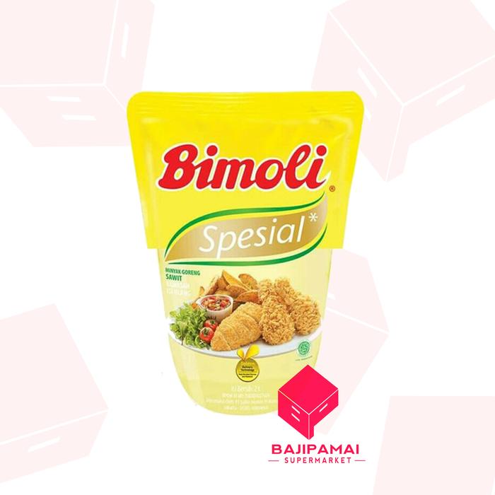 Gambar BIMOLI MINYAK GORENG SPESIAL 2LT REFILL dari Baji Pamai supermarket undefined Tokopedia