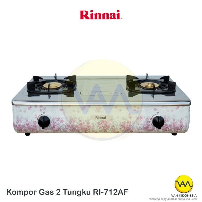 Promo Kompor Gas 2 Tungku Rinnai Ri 712 AF - Kota Bandung - Van Official |  Tokopedia